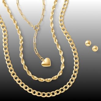 Gold and Fine Sterling Silver