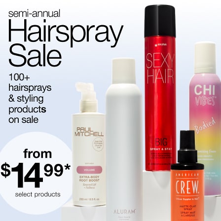 Hairspray Sale