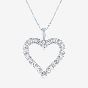 heart pendant necklace