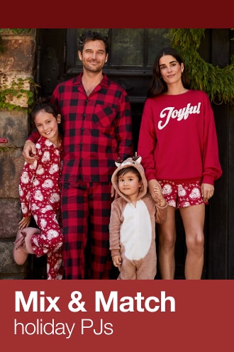 MIX & MATCH HOLIDAY PJS