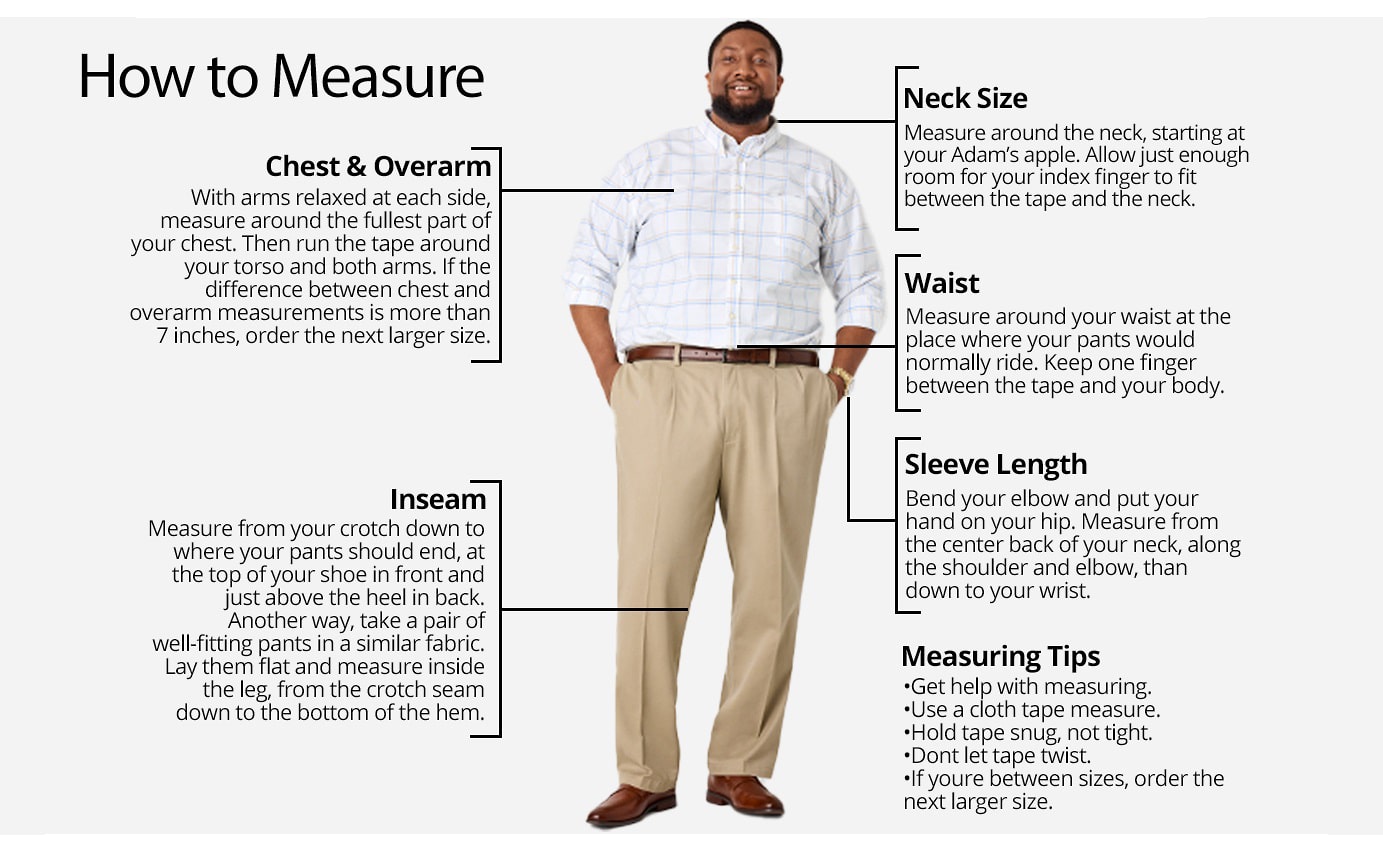Big & Tall How to Measure