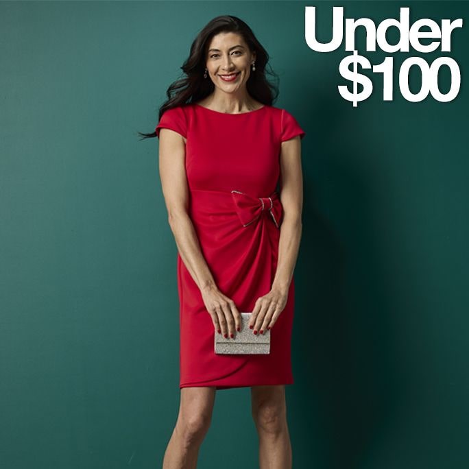 Jessica Howard Bow Sheath Dress