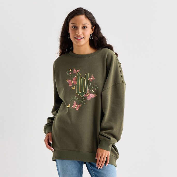 Juniors Crew Neck Wicked Sweatshirt