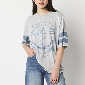 Juniors Nautical Classic Graphic T-Shirt