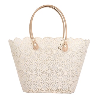 Karla Hanson Riki N Romi Lace Tote Bag