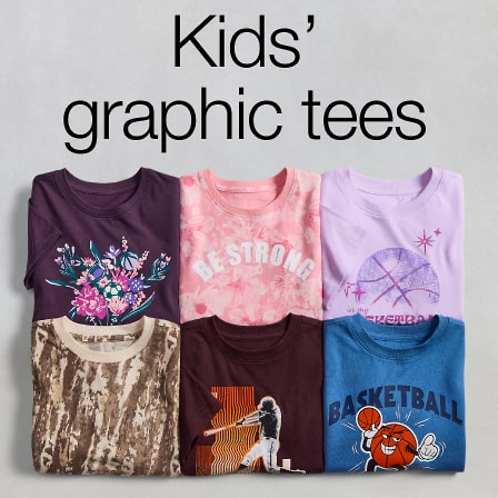 Kids graphic tees
