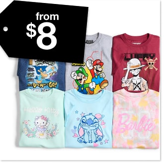 Kids’ Or Toddlers’  Licensed Tees