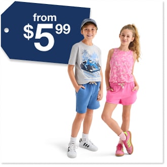 Kids Tees, Tanks Or Shorts