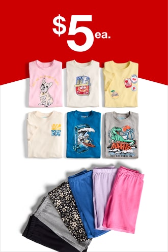 Kids’ Thereabouts Tees Or Shorts