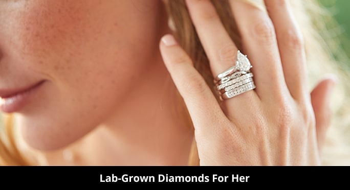 lab grown diamonds for her