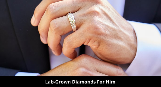 lab grown diamonds for him