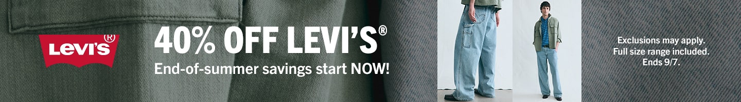 Shop 40% Off Levi's