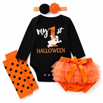 Laurenzas Baby Girls My First Halloween Set