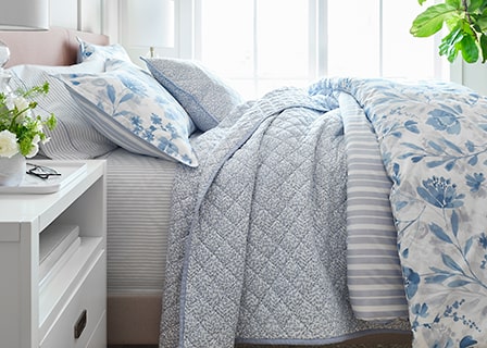 Layered Under Comforter