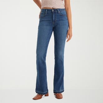 Levi's Womens High Rise 726 Flare Leg Jean