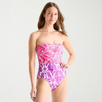 Liz Claiborne Full Coverage One Piece Swimsuit