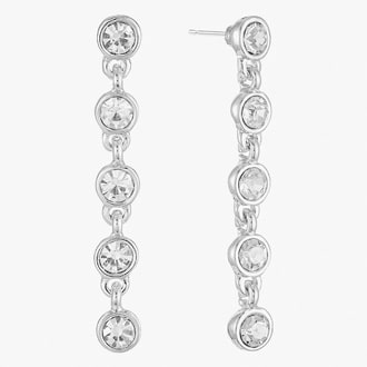 Liz Claiborne Glass Drop Earrings