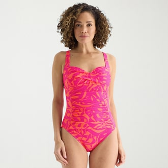 Liz Claiborne Tropical One Piece Swimsuit