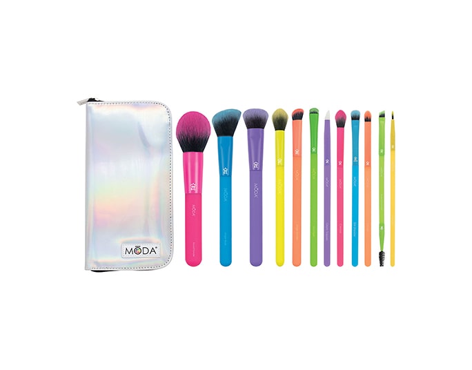 Moda Brushes Totally Electric 13pc Brush Set