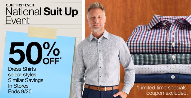 Men's Dress Shirts: Slim Fit & Wrinkle Free