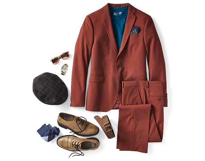 mens semiformal dress clothes