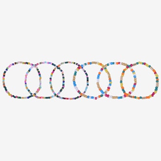 Mixit Womens 6-pc. Bracelet Set
