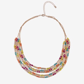 Mixit Womens Beaded Necklace