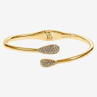 Monet Crystal Cuff Bracelet