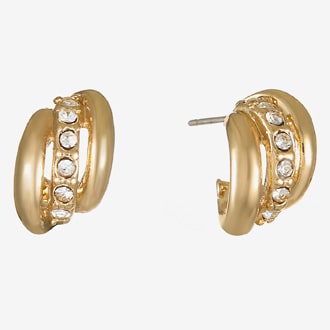 Monet Jewelry Huggie Hoop Earrings