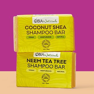 OBIA Naturals Vegan products to give your hair  the royal treatment it deserves.