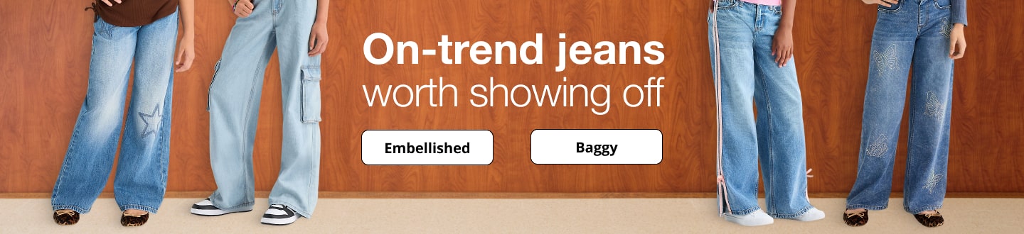 on-trend jeans