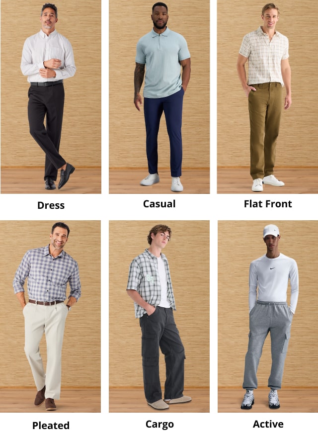 Men's Pants: Chinos, Khakis, & Dress Pants