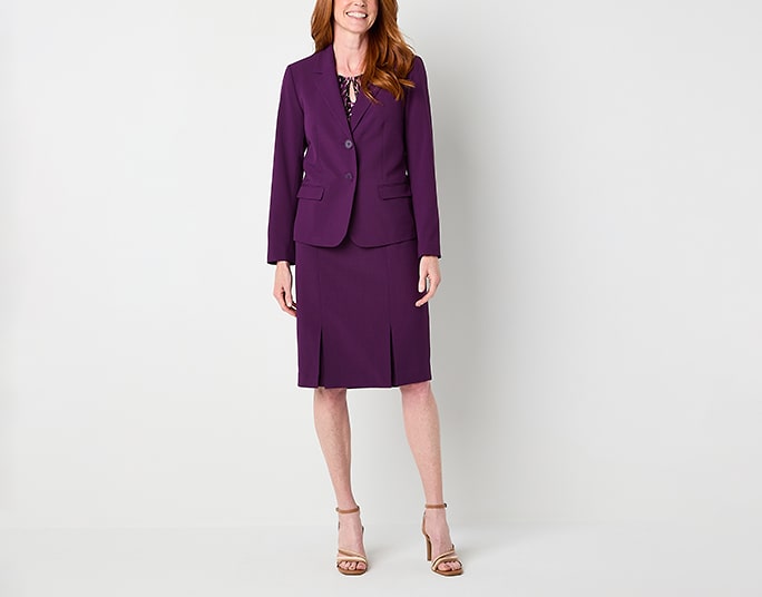 Plum Suit