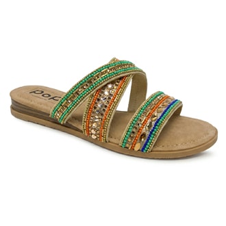 Pop Womens Rivina Wedge Sandals
