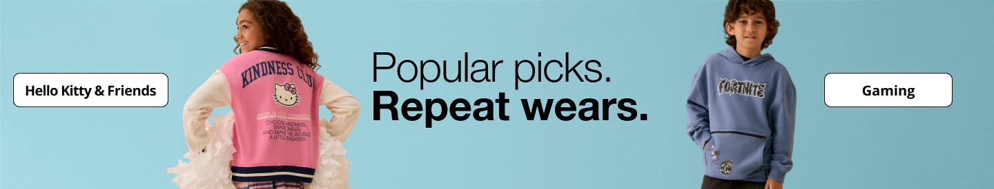 Popular picks. Repeat wears