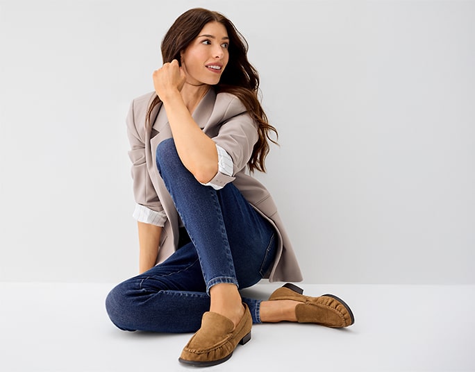 Right Jeans, Right Shoes!