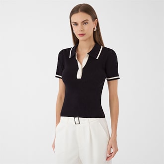 RM Rebecca Minkoff Polo Shirt