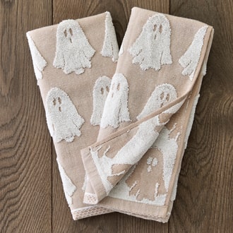 Saturday Knight Ghost Hand Towels
