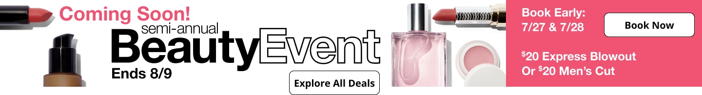 semi annual beauty event