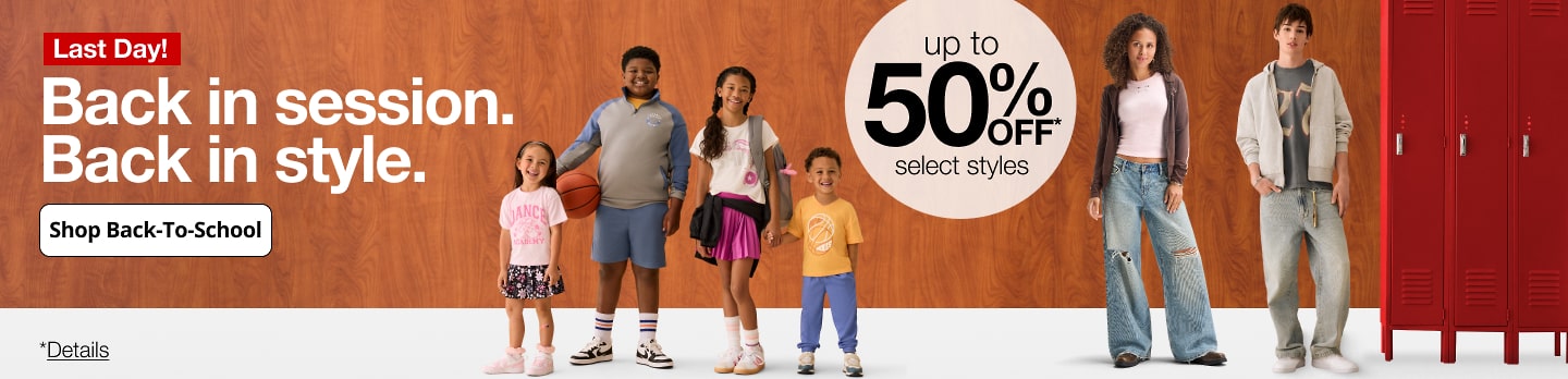 Shop Back To School