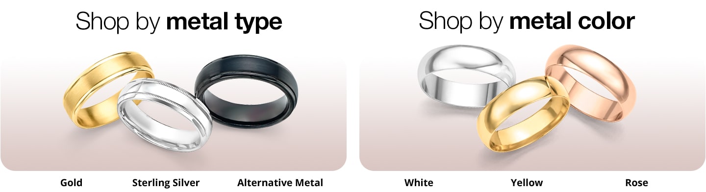 shop by metal type color