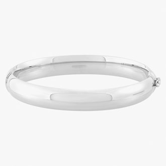 Silver Addiction Sterling Silver Bangle
