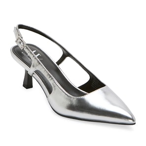 silver heels