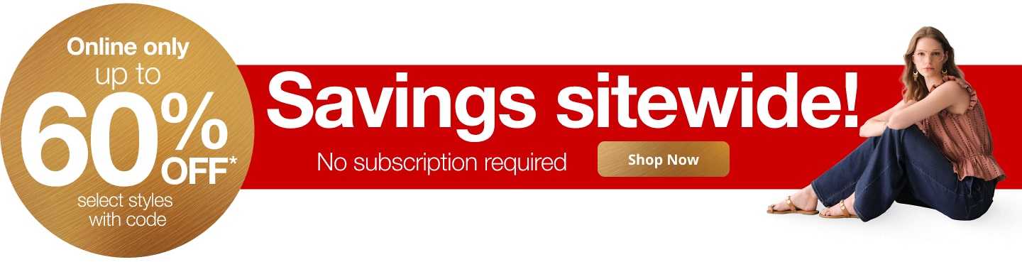 SITEWIDE SAVINGS