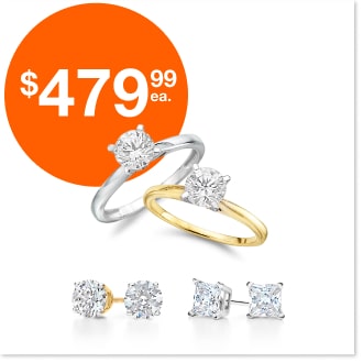 Solitaire Ring Or Studs