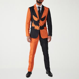 Suitmeister Jack-O-Lantern Mens Suit Set