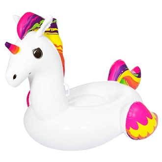 Supersized Unicorn Ride-On Pool Float