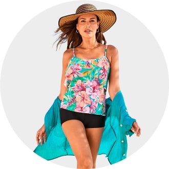 Swimsuits and Coverups