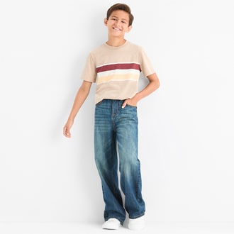 Thereabouts Boys Baggy Fit Jean Med Wash