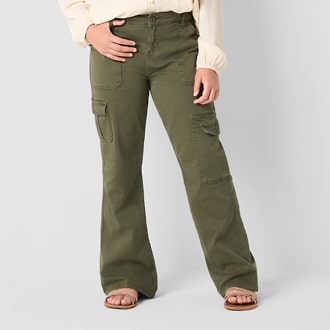 Thereabouts Girls Flare Cargo Pant